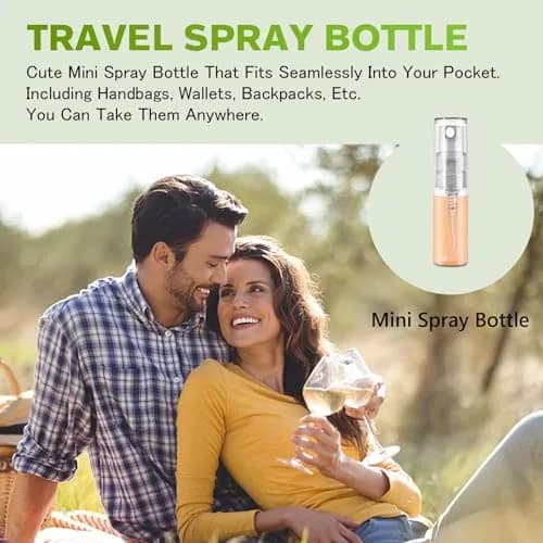 Csdtylh Refillable Glass Spray Bottle 3ml | Portable Perfume & Essential Oil Atomizer for Travel thumbnail 7