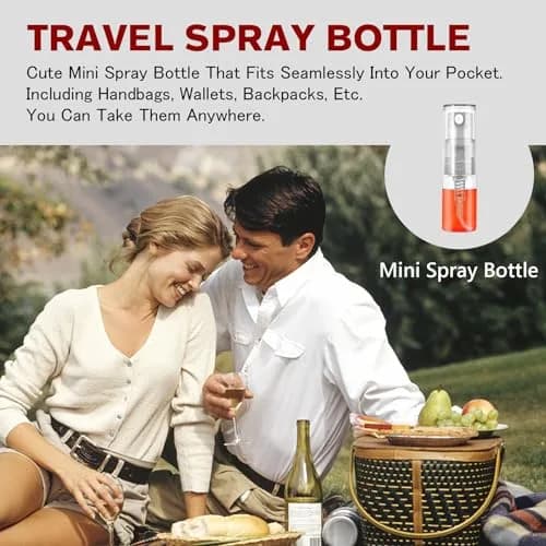 Csdtylh Mini Spray Bottle 2ml | Refillable Glass Atomizer for Perfume & Essential Oils thumbnail 5
