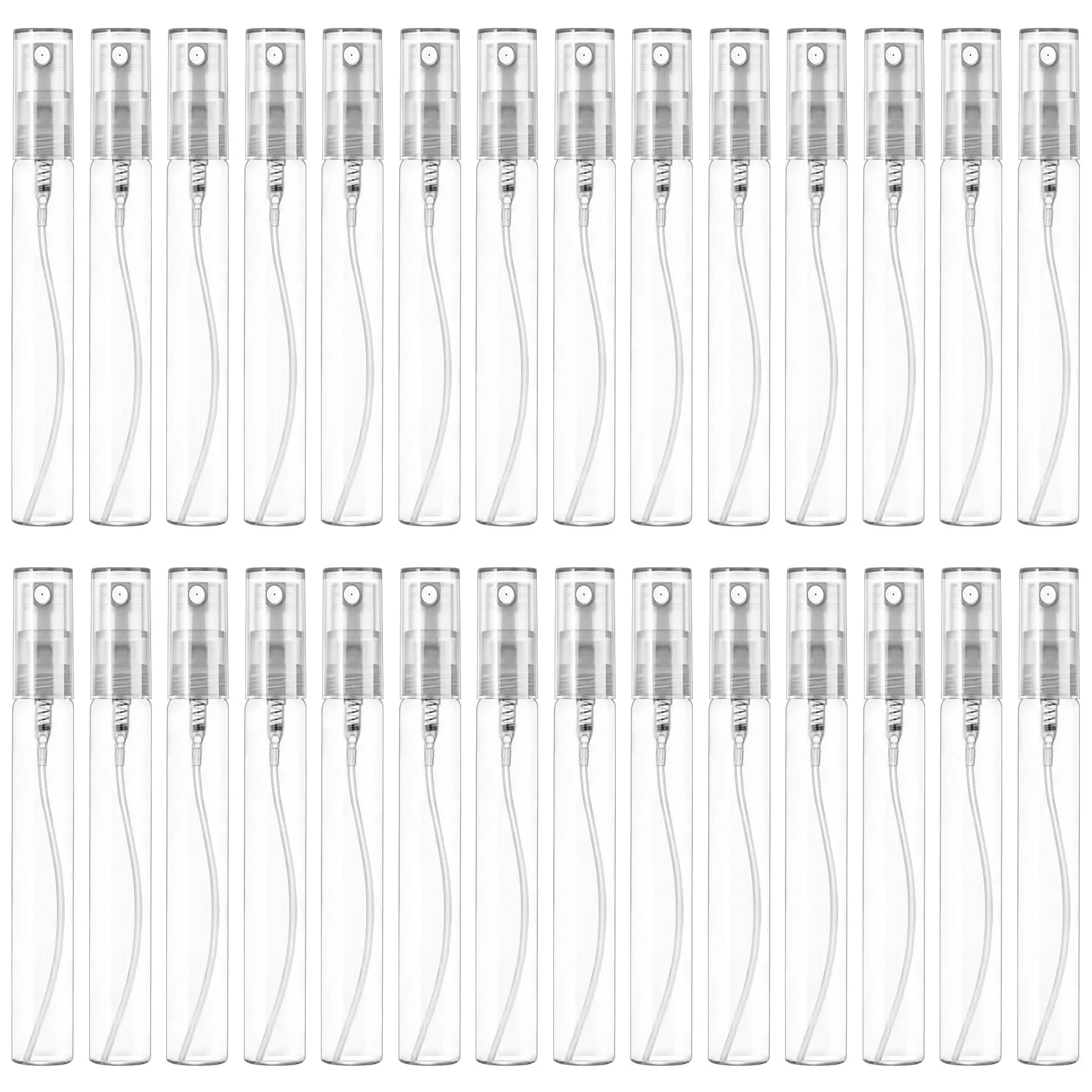Csdtylh Mini Spray Bottle 10ml | Refillable Glass Atomizer for Travel & Essential Oils