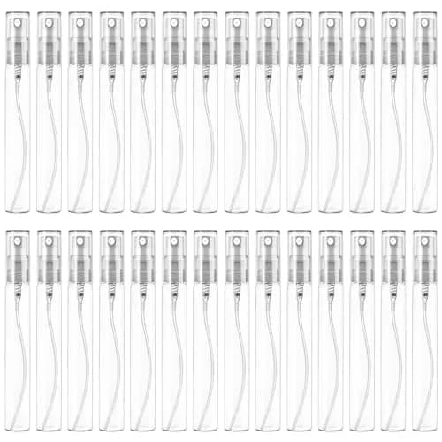 Csdtylh Mini Spray Bottle 10ml | Refillable Glass Atomizer for Travel & Essential Oils thumbnail 1