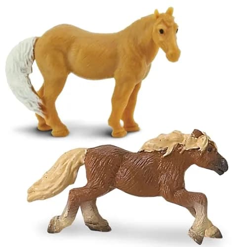 Safari Ltd. Good Luck Minis Ranch Fun Pack - 8 Animal Figurines Toy Set | Small-Scale Farm Animal Figures for Kids 5+ thumbnail 4