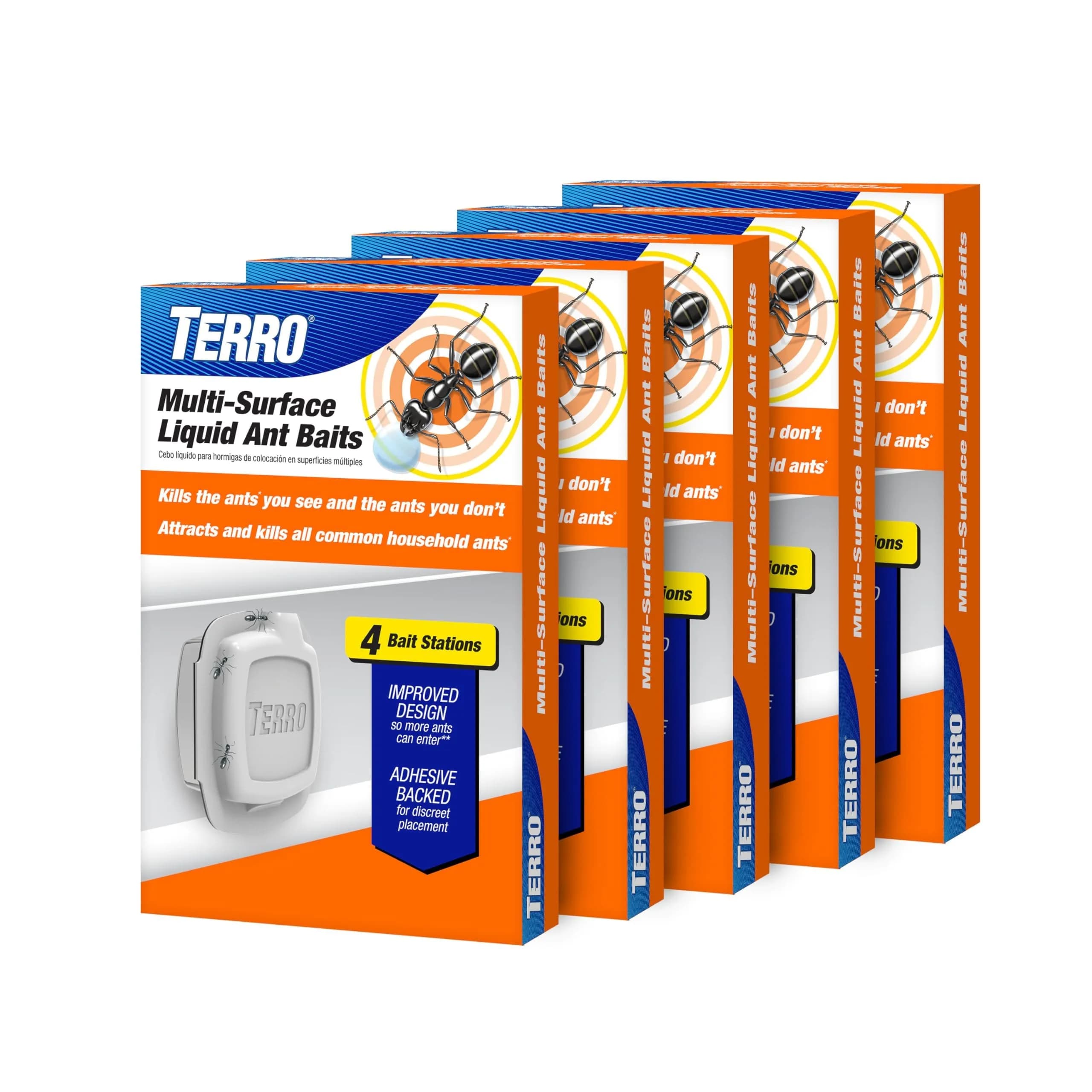 Terro Indoor Liquid Ant Baits 20 Bait Stations | Discreet Baiting for Household Ants - main product image