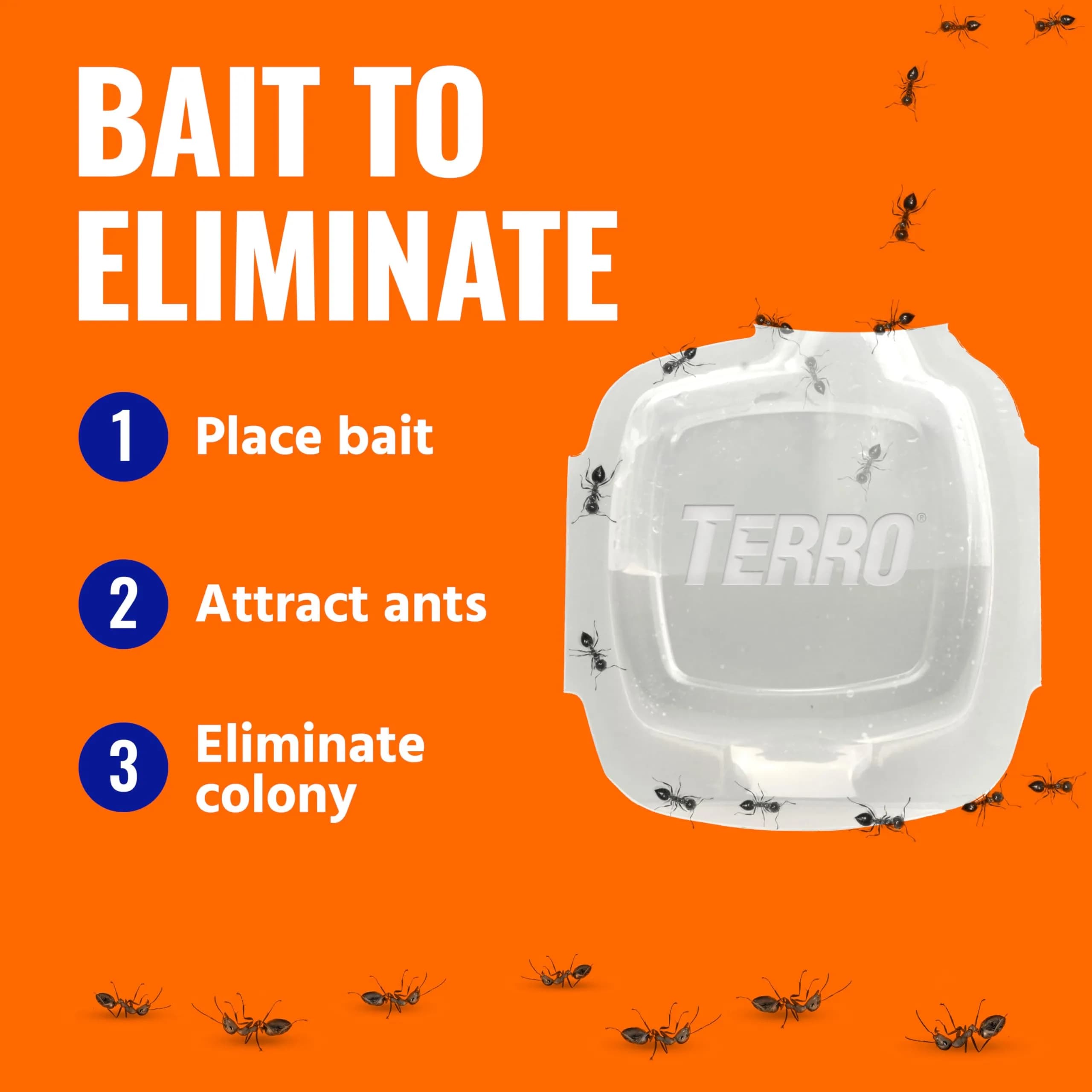 Terro Indoor Liquid Ant Baits 20 Bait Stations | Discreet Baiting for Household Ants - view 6