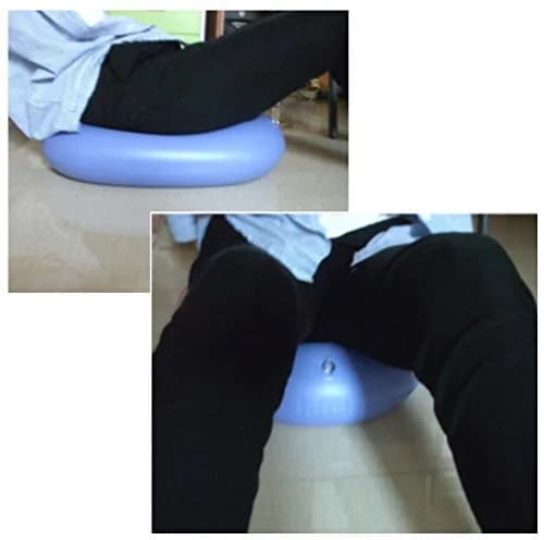 KIKIGOAL Blue Inflatable Bed Pan for Elderly & Paralyzed | Washable & Portable thumbnail 6