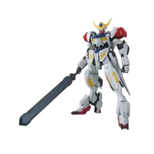 Bandai Hobby Gundam IBO #21 Gundam Barbatos Lupus HG 1/144 Model Kit | No Glue, Easy Color, High Quality (125mm) thumbnail 1