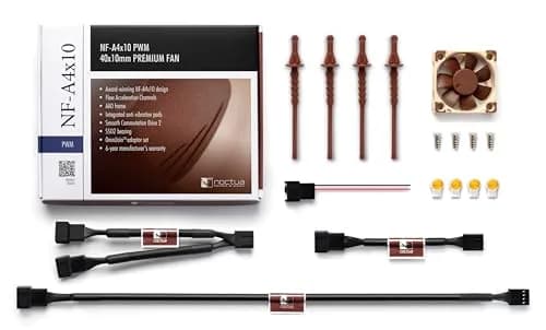 Noctua NF-A4x10 PWM Fan 40x40x10mm | High-Performance Quiet Cooling 5000 RPM 4-Pin PWM thumbnail 5