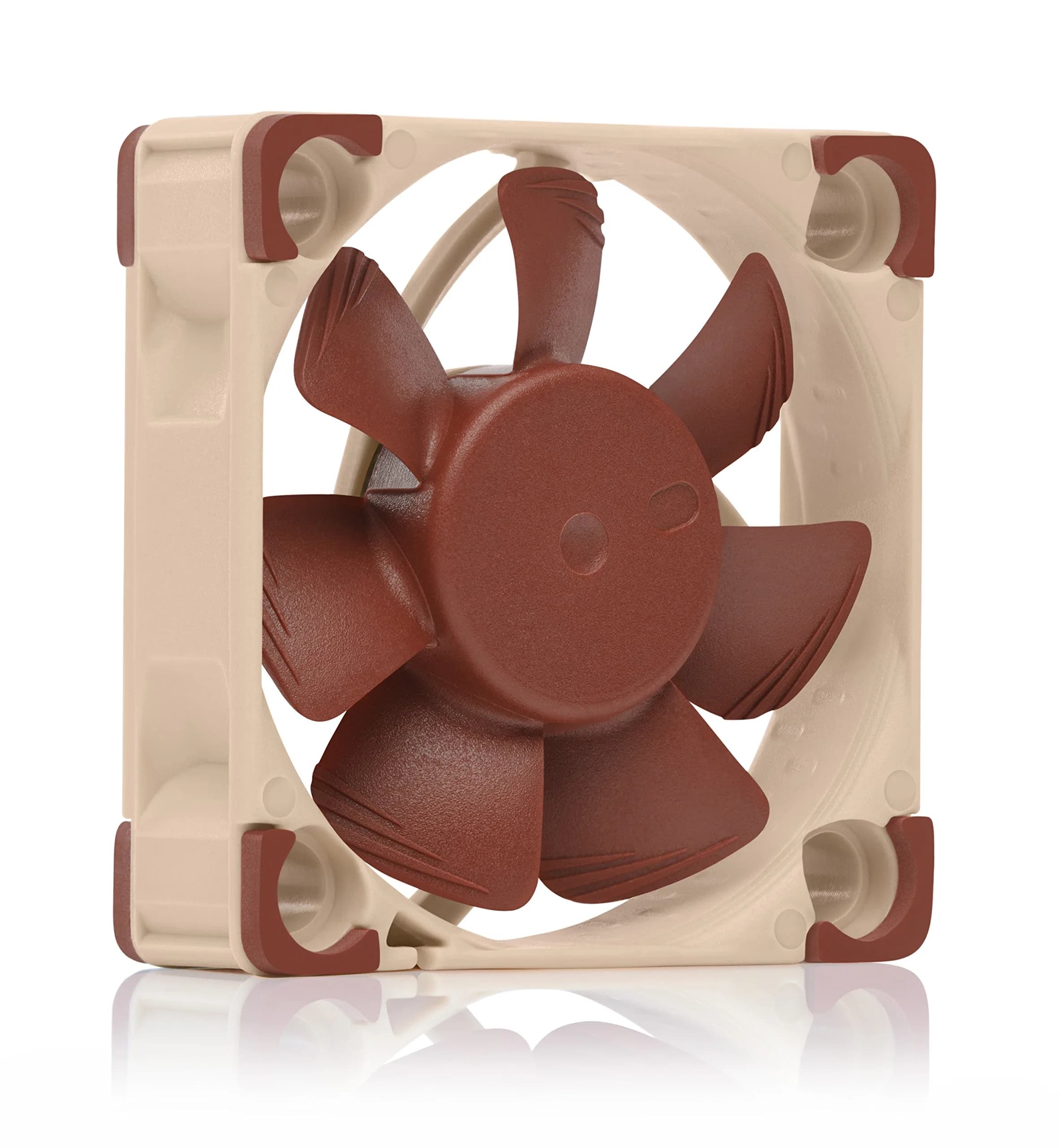 Noctua NF-A4x10 PWM Fan 40x40x10mm | High-Performance Quiet Cooling 5000 RPM 4-Pin PWM — beige / brown