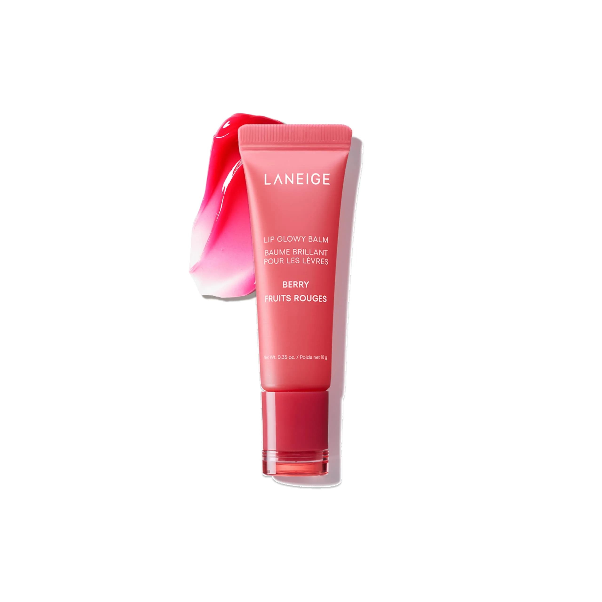 LANEIGE Lip Glowy Balm | Berry Tinted Lip Treatment | 10ml (0.35 oz.) | Hydrating & Glossy Shine - main product image