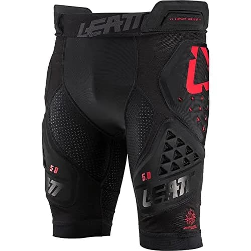 Leatt Impact Shorts 3DF 5.0 Black Medium | Impact Protection for Active Men thumbnail 3
