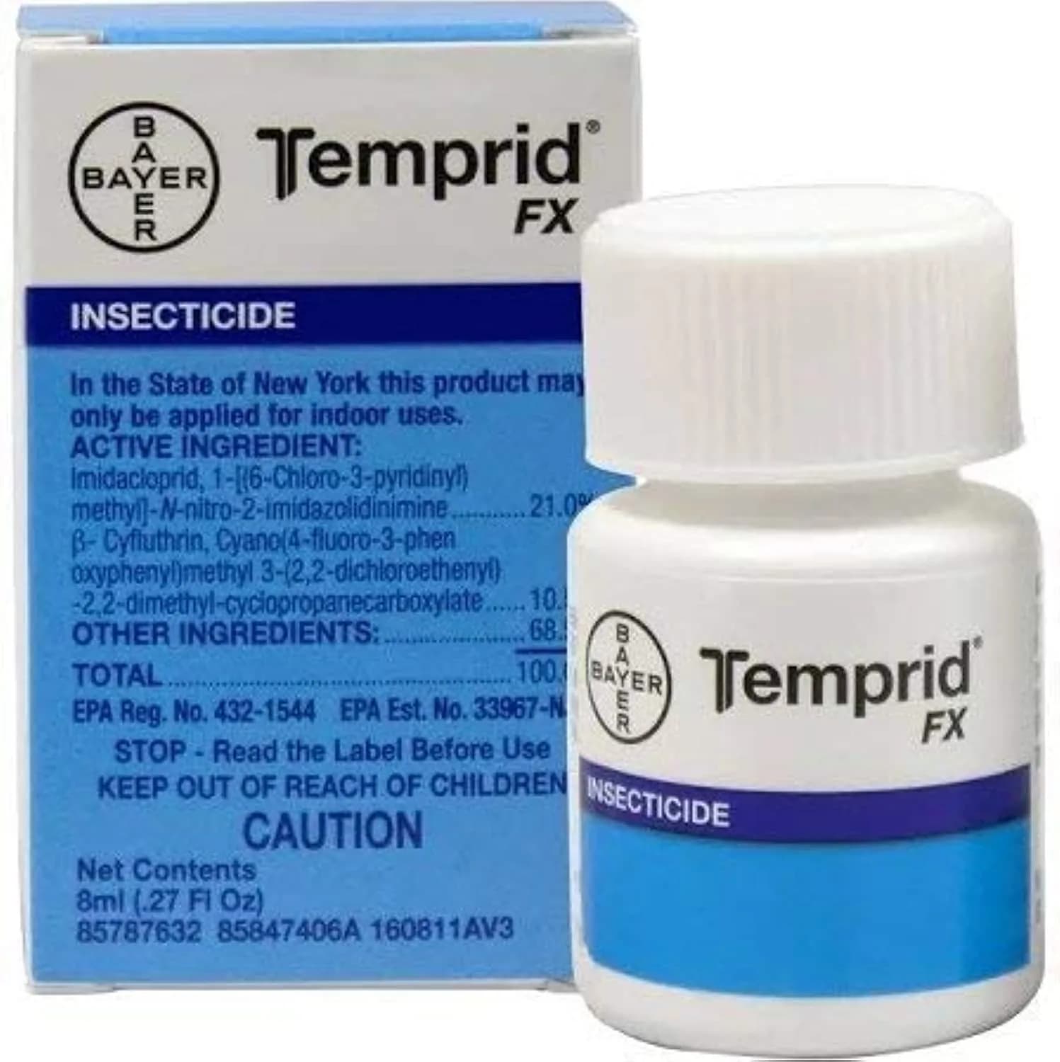 Temprid FX Insecticide 8ml | Broad-Spectrum Pest Control for Indoors & Outdoors