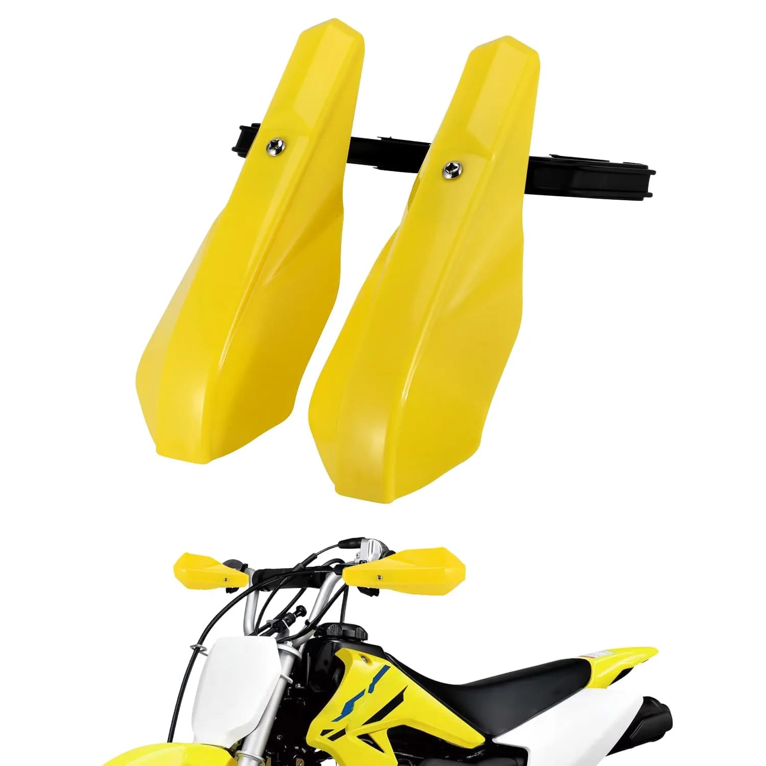 AnXin Dirt Bike Hand Guards 7/8" 1 1/8" | Universal Fit for DRZ125 DRZ50 | Protect Hands & Reduce Fatigue