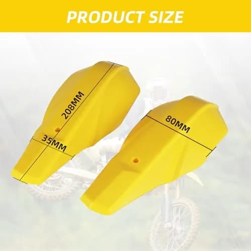 AnXin Dirt Bike Hand Guards 7/8" 1 1/8" | Universal Fit for DRZ125 DRZ50 | Protect Hands & Reduce Fatigue thumbnail 6