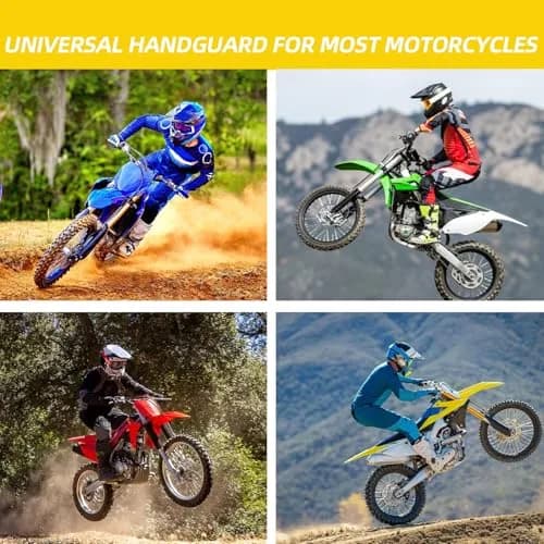 AnXin Dirt Bike Hand Guards 7/8" 1 1/8" | Universal Fit for DRZ125 DRZ50 | Protect Hands & Reduce Fatigue thumbnail 8