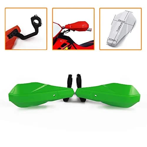 AnXin Motorcycle Handguards 7/8" and 1 1/8" | Handlebar Protection for Dirt Bikes & ATV (70-120 chars) thumbnail 2