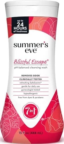 Summer's Eve Blissful Escape Daily Feminine Wash 444ml (15 Fl Oz) | pH-Balanced Odor Protection thumbnail 1