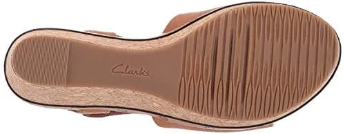 Clarks Annadel Clover Wedges | Leather Platform Sandal with Cushion Soft™ Support (70-120 chars) thumbnail 6