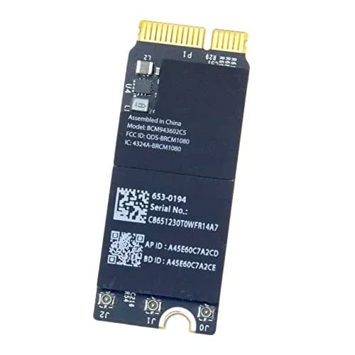 Willhom BCM943602CS WiFi Bluetooth 4.0 Card for MacBook Pro 13"/15" Retina 2015 A1502 A1398 | Network Interface Controller Adapter thumbnail 2