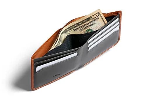 Bellroy Hide & Seek Wallet (Caramel) | Slim Leather Bifold with RFID Protection thumbnail 5