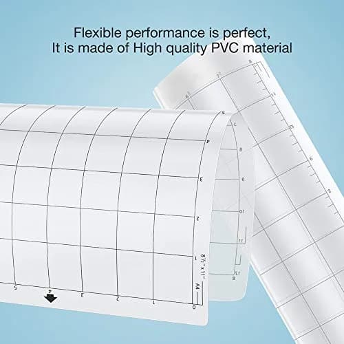 NICAPA Standard Grip Cutting Mat for Silhouette Portrait 8x12 inch (3 Mats) | Ideal Tackiness for Medium-Weight Materials thumbnail 5