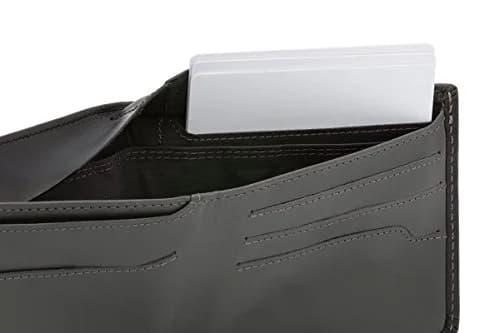 Bellroy Hide & Seek Slim Leather Bifold Wallet RFID Black | Classic Design with RFID Protection thumbnail 5