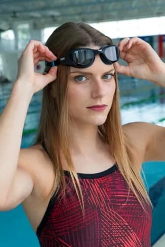 ARENA Unisex The One Swim Goggles Light Blue/White/Blue | Orbit-Proof Seals & Anti-Fog Fit (102 words) thumbnail 4