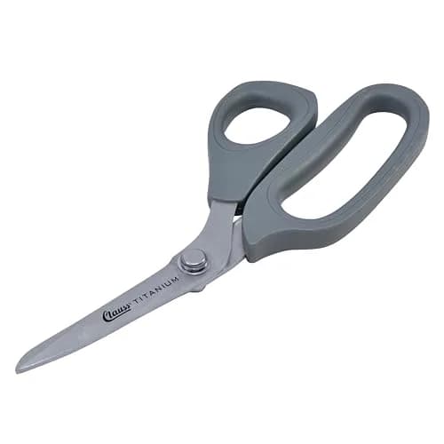 Clauss Titanium Bent Kevlar Shear 8" | Heavy-Duty Industrial Cutting Tool thumbnail 4