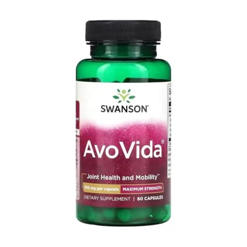 Swanson AvoVida Joint Health Supplement 300 mg 180 Capsules (Pack of 3) | Supports Joint Tissues, Cartilage, and Mobility Using Natural Ingredients thumbnail 1