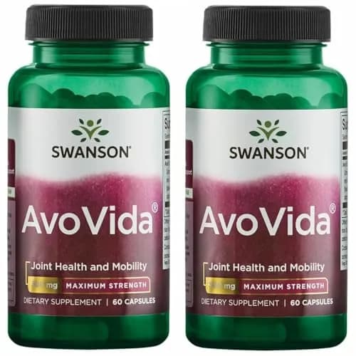 Swanson AvoVida Joint Health Supplement 300 mg 120 Count (Pack of 2) | Supports Joint Tissues & Mobility thumbnail 1