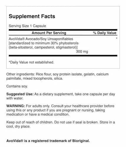 Swanson AvoVida Joint Health Supplement 300 mg 120 Count (Pack of 2) | Supports Joint Tissues & Mobility thumbnail 2