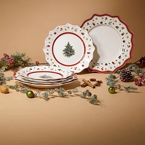 Villeroy & Boch Toy's Delight 8 Piece Decorative Plate Set | Christmas Collection thumbnail 2
