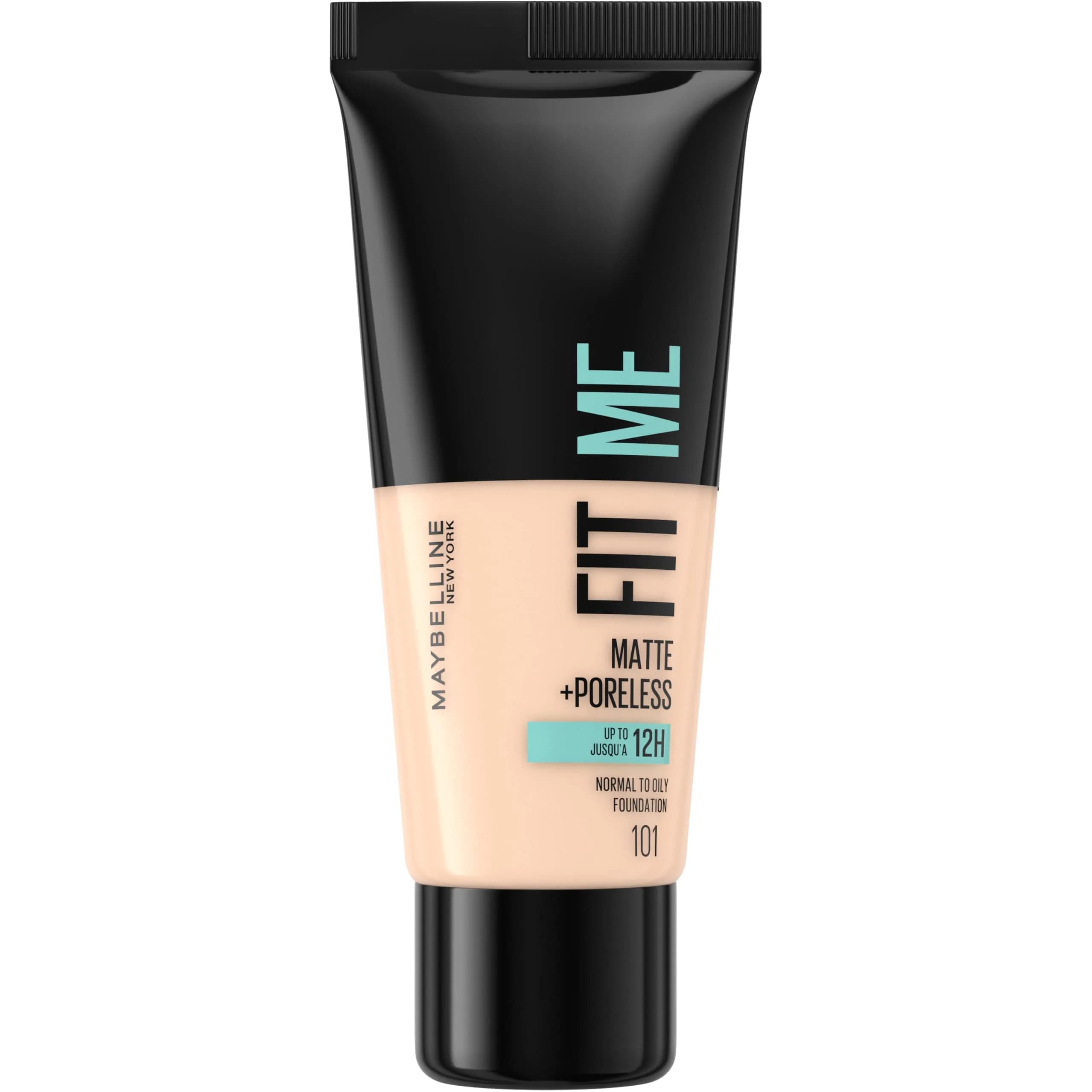 Maybelline Fit Me 101 True Ivory Matte + Poreless Liquid Foundation, 1 Fl Oz - view 3