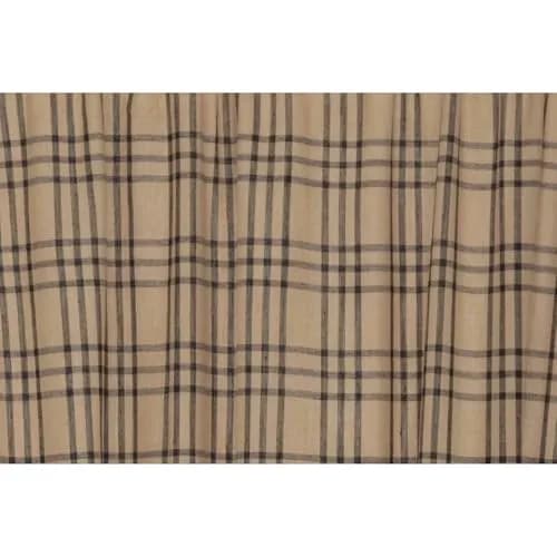 VHC Brands Sawyer Mill Plaid Cotton Farmhouse Curtains 72"W x 40"L | Modern Plaid Style thumbnail 7