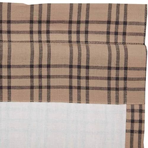 VHC Brands Sawyer Mill Plaid Cotton Farmhouse Curtains 72"W x 40"L | Modern Plaid Style thumbnail 8