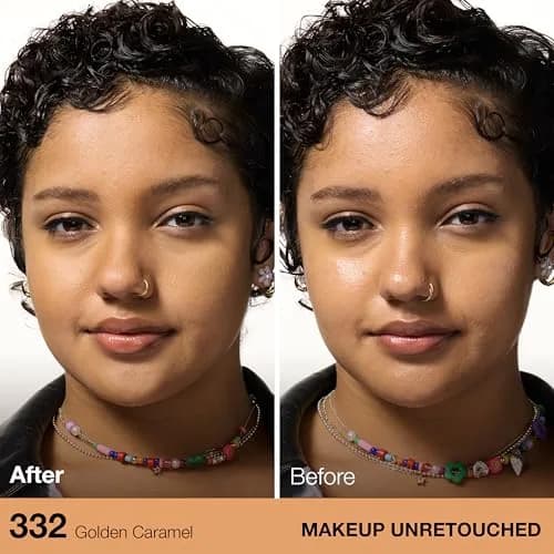 Maybelline Fit Me Matte + Poreless Pressed Powder Makeup, Golden Caramel 332, 8g - Controls Shine for Oily Skin thumbnail 3