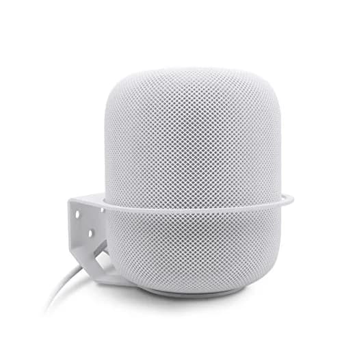 ALLICAVER White Metal Wall Mount Compatible with Apple HomePod 2nd Gen | Heavy Gauge Steel, Easy Install thumbnail 1