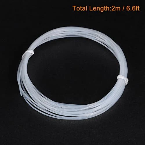 uxcell PTFE Tubing 0.6mm ID x 1mm OD x 6.6ft | High Temp Corrosion Resistant thumbnail 2