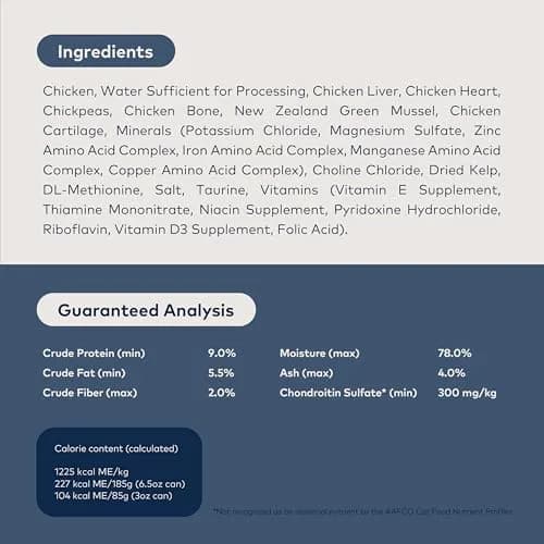 ZIWI Peak Canned Wet Cat Food Chicken 92% Meat & Organs | Grain-Free, High Protein, Moisture Rich thumbnail 5