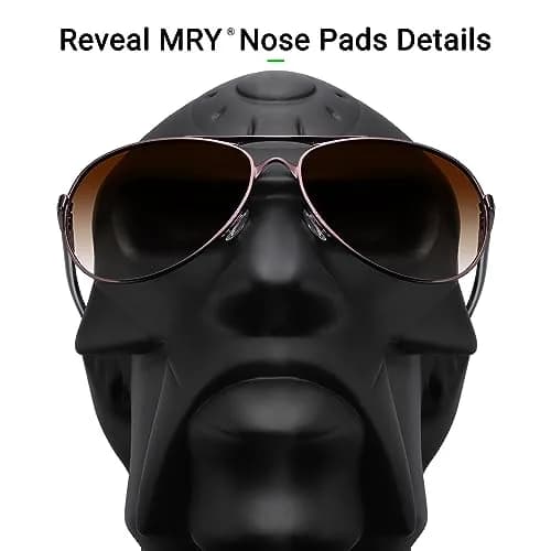 Mryok Replacement Nosepieces Nosepads for Oakley Wingfold EVR EVS Sunglass | Rubber Fit & Impact Standards thumbnail 5