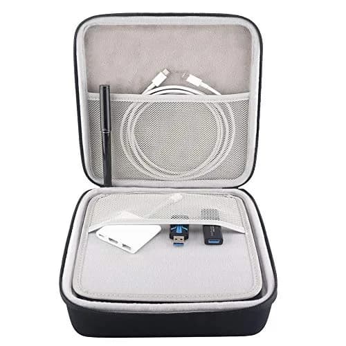 BOVKE Hard Drive Case for Seagate Backup Plus Hub 3.5 Inch HDD | Shockproof EVA Carrying Case with Lanyard thumbnail 2