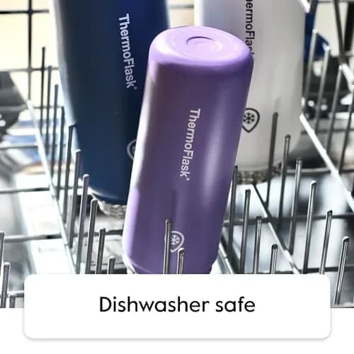 ThermoFlask 40 oz Water Bottle | 1180ml (40 fl oz) Insulated Stainless Steel with Chug & Straw Lids | Keeps Drinks Cold 24 hr, Hot 12 hr thumbnail 4