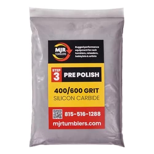 MJR Tumblers Refill Grit Kit for 30lb Rock Tumblers | Premium Aluminum Oxide Polish 12,000 Grit, Veteran Owned (en_US) thumbnail 9