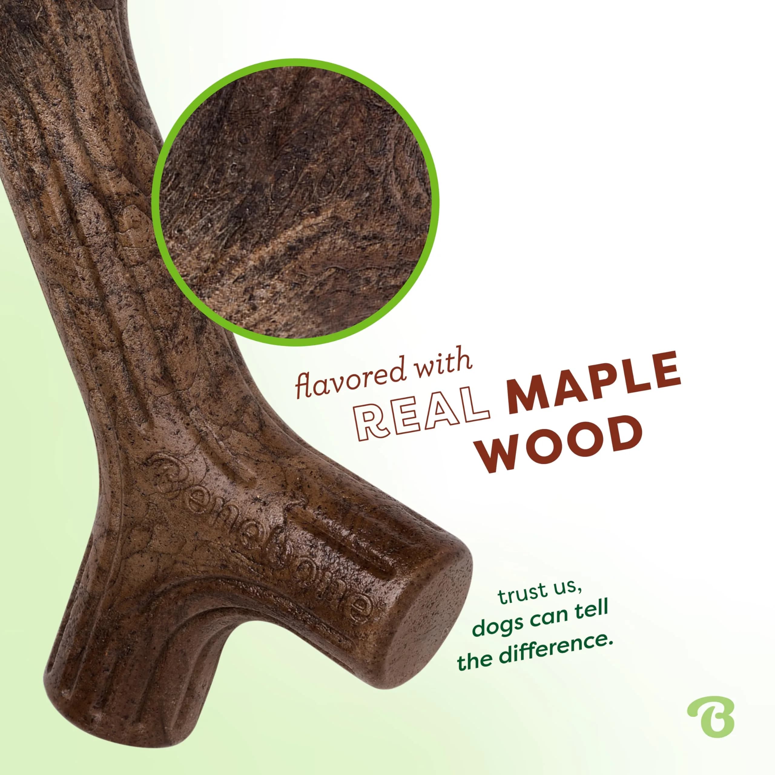 Benebone Maplestick Real Maple Wood Chew Toy for Dogs - Medium - view 2