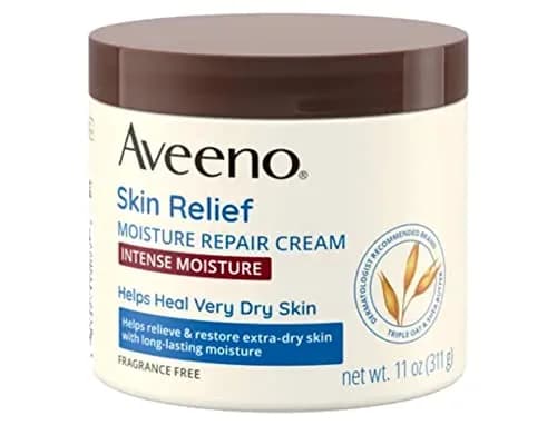 Aveeno Skin Relief Intense Moisture Repair Cream Value Pack | 444 ml (15.54 Fl Oz) thumbnail 2