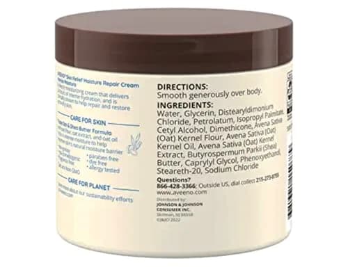 Aveeno Skin Relief Intense Moisture Repair Cream Value Pack | 444 ml (15.54 Fl Oz) thumbnail 3