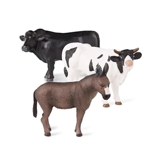 Terra by Battat Farm Animal Toy Set, 6 Realistic Figurines, Farm Animal Set | Educational & Durable Miniature Farm Animals thumbnail 4
