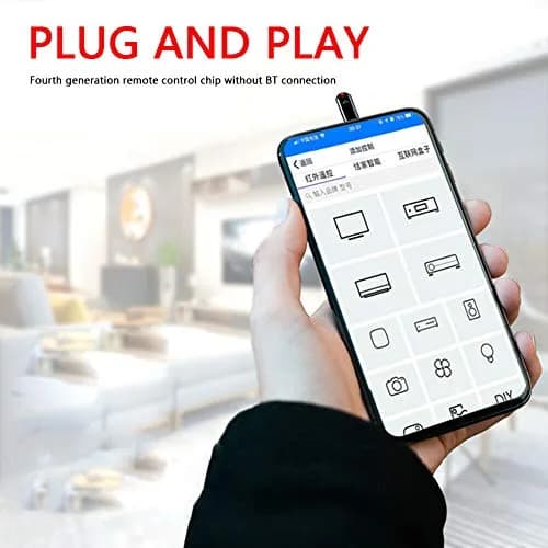 Tuanzi R09 Mini Smartphone IR Remote Controller Adapter for iOS & Android Type-C | 10m Range thumbnail 5