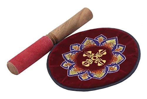 DharmaObjects Yoga Meditation Singing Bowl 6" with Lucky Symbols | Deep Relaxation & Chakra Balance (100-120 chars) thumbnail 6