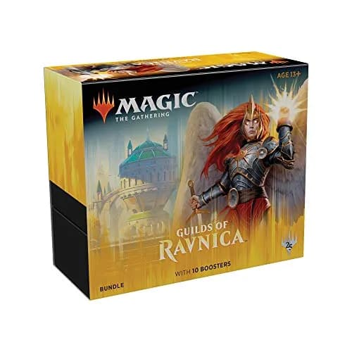 Magic: The Gathering Guilds of Ravnica Bundle | 10 Booster Packs + Land Cards (230 Cards) | Accessories thumbnail 1