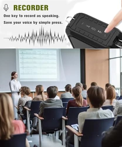 SHIDU Voice Amplifier for Teacher with Portable Microphone Waterproof | 18W Bluetooth Speaker, 4400mAh Battery, IPX5 Waterproof, Microphone Headset thumbnail 6