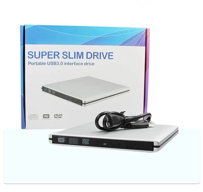 Y-NX Optical Disc Drive USB C & USB 3.0 Blu-ray Player 15x14.2x1.4cm | Supports 3D Blu-ray, DVD & CD (70-120c) thumbnail 8